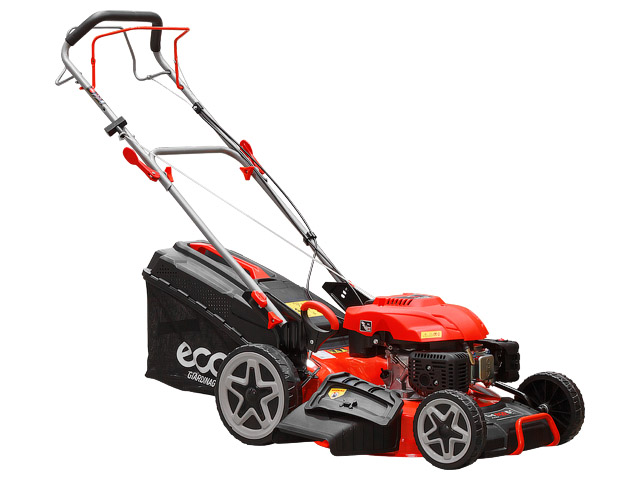 Газонокосилка бензиновая ECO LG-734 самоходная (5.5 л.с., шир. 51 см, самоходная, мульчир., стальн. корпус, травосборник 70 л)