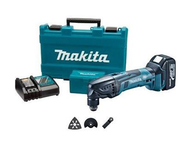 Аккум. многофункциональный инструмент (реноватор) MAKITA DTM 50 RFE в чем. (18.0 В, Li-Ion, 2 акк., 3.0 А/ч, 21000 об/мин)